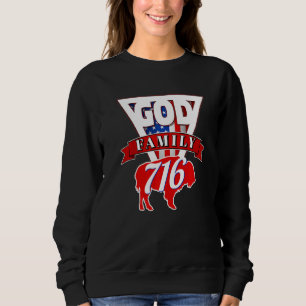 Sweatshirt Code régional 716 Buffalo New York BFLO WNY pour l