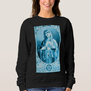 Sweatshirt Coeur Immaculé De Marie Ave Maria Notre Vi Catholi