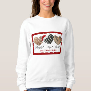 Sweatshirt Coeurs Posters de animaux sauvages, vilains ou Nic