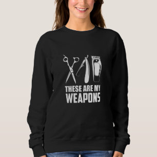 Sweatshirt Coiffeur de coiffure de barbier