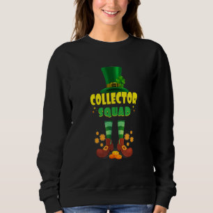 Sweatshirt Collector Squad Funny Irish St Patrick Day