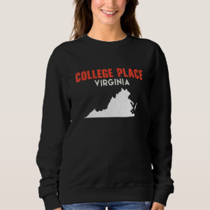 Sweatshirt College Place Washington États-Unis État Amérique