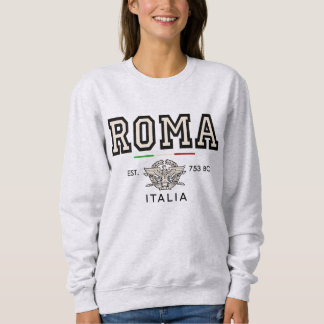 Sweatshirt Collège Vintage Roma Italia