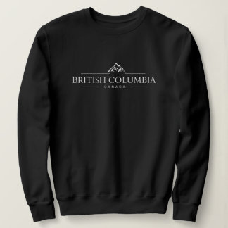 Sweatshirt Colombie-Britannique Canada Élégant