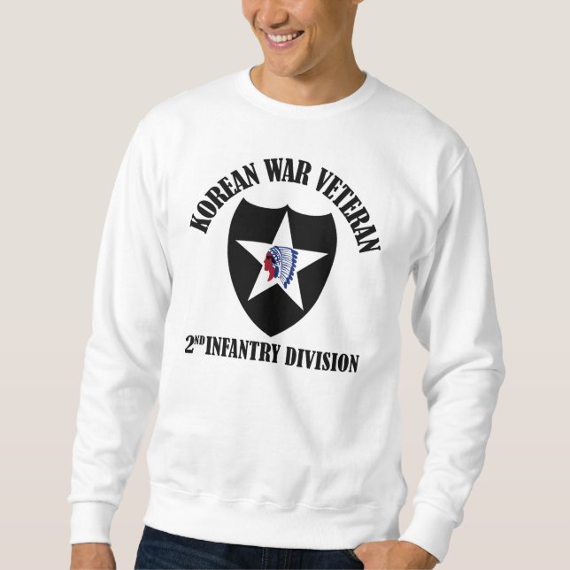 Sweatshirt Combattant de Guerre de Corée - 2ème (Devant)