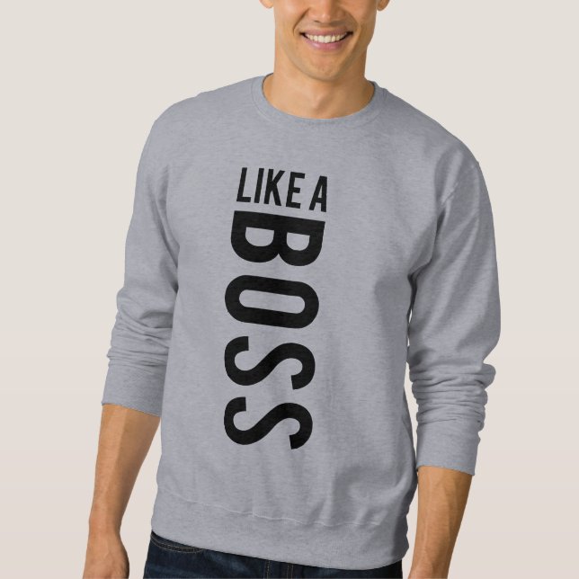 Sweatshirt COMME un PATRON (Devant)