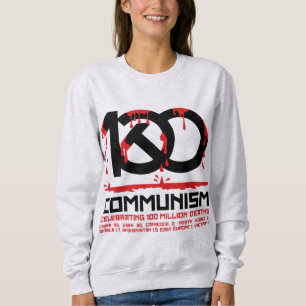 Sweatshirt Communisme, célébrant 100 millions de morts
