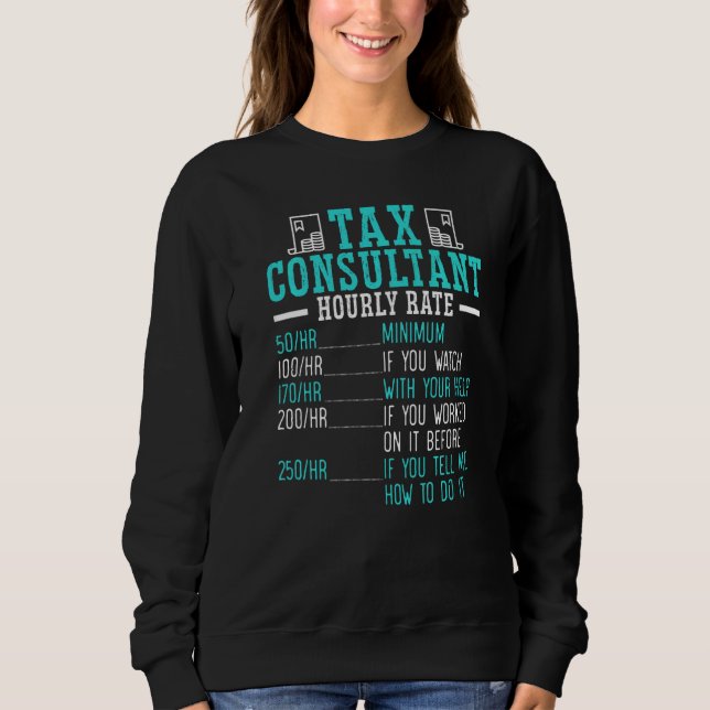 Sweatshirt Comptable Conseil Fiscal Comptabilité Conseiller F (Devant)