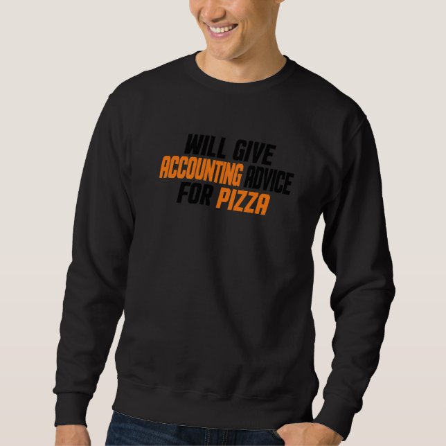 Sweatshirt Comptable Cpa Drôle Donnera Conseils De Comptabili (Devant)