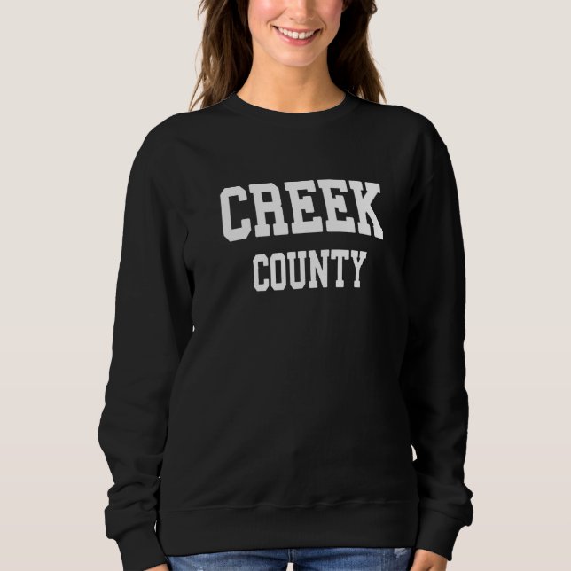 Sweatshirt Comté de Creek (Devant)