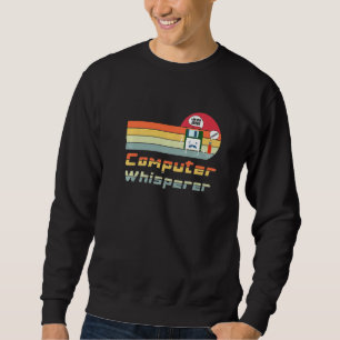 Sweatshirt Concepteur De Disquette Père & Son Programmeur Ou