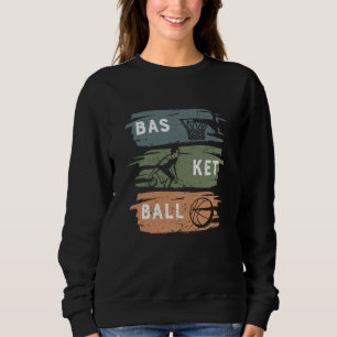 Sweatshirt Conception de basket cool avec 3 couleurs