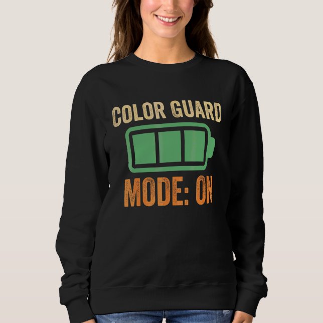 Sweatshirt Conception de batterie en mode Color Guard (Devant)
