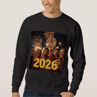 Sweatshirt Conception de célébration de fête du Nouvel An