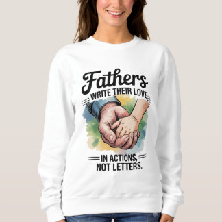 Sweatshirt Conception de devis de fête des pères