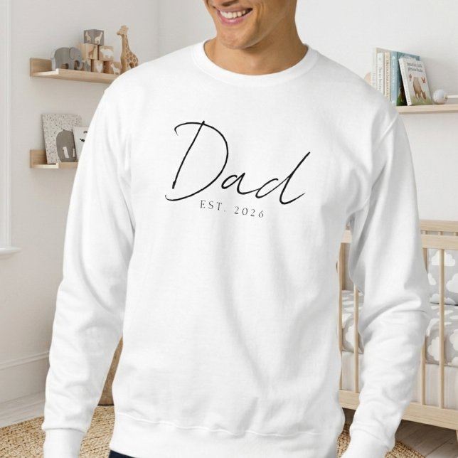 Sweatshirt Conception de script de famille classique année ES (Créateur téléchargé)