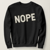 Conception de typographie gras NOPE Lettres majusc