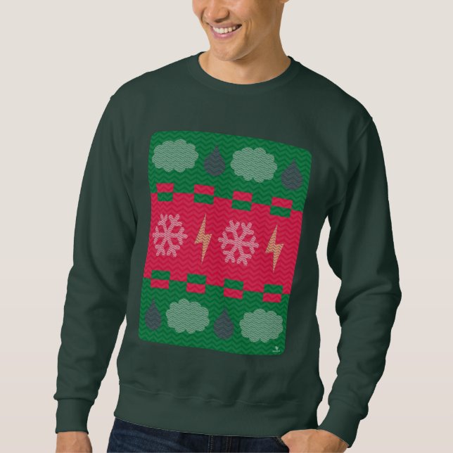 Sweatshirt Conception de vacances drôle de temps de pull (Devant)