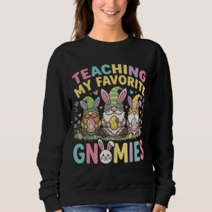 Sweatshirt Conception d'enseignant gnome mignon Enseignement