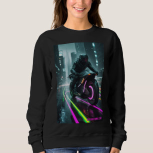 Sweatshirt Conception d'esthétique rétro / Cyberpunk
