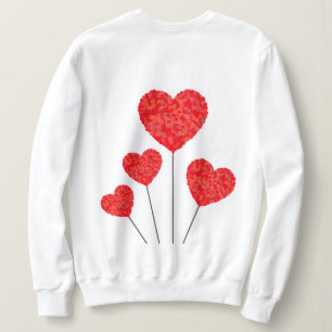 Sweatshirt Conception d'illustration de ballons en forme de c