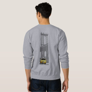 Sweatshirt Conception du dos New York City Nyc Taxi jaune Bro