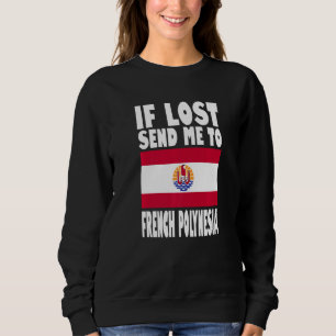 Sweatshirt Conception du drapeau de la Polynésie française S