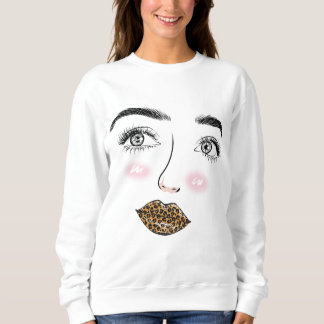 SWEATSHIRT CONCEPTION MOTIF FACE