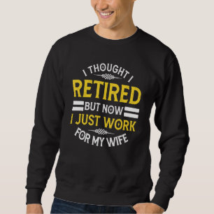 Sweatshirt Conceptions de retraite Hommes Papa Enterrement de