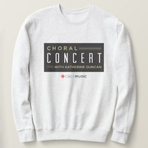 Sweatshirt Concert choral CBC