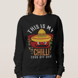 Sweatshirt Concours de cuisine épicée Chili Cook Off Concours