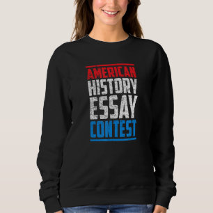 Sweatshirt Concours d'histoire américaine
