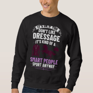 Sweatshirt Concurrent de dressage en selle de l'arène d'entra