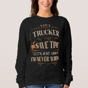 Sweatshirt Conducteur de camion