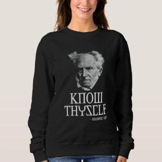 Sweatshirt Connaissez-Vous Socrates Descartes Schopenhauer Ph