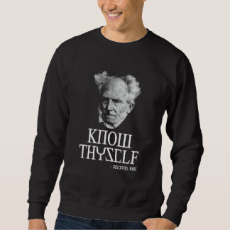 Sweatshirt Connaissez-Vous Socrates Descartes Schopenhauer Ph