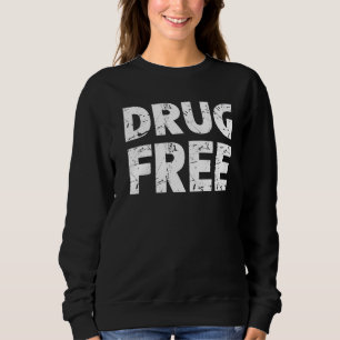 Sweatshirt Conscience de la Semaine du ruban rouge sans drogu
