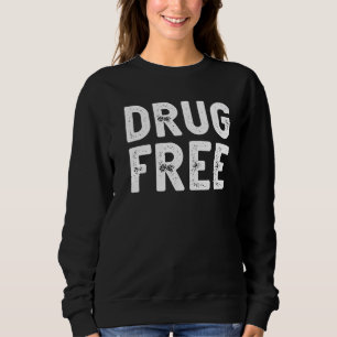 Sweatshirt Conscience de la Semaine du ruban rouge sans drogu