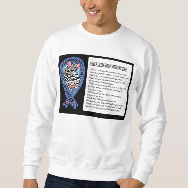 Sweatshirt Conscience de ruban d'EDS (Devant)