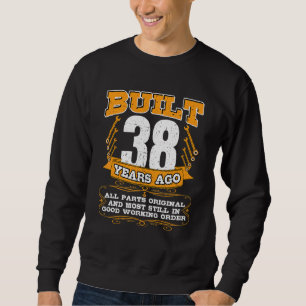 Sweatshirt Construit 38 Ans Toutes Les Pièces Originales Et T