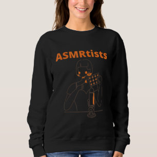 Sweatshirt Contenu Asmr Artistes Asmrtistes Avec Microphone