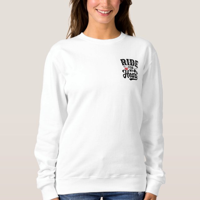 Sweatshirt Continuez, Mon Amour (Devant)