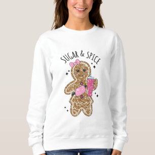 Sweatshirt Cookie Bougie Xmas