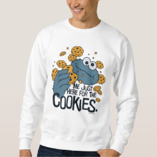 Sweatshirt Cookie Monster   Me Just Here pour les cookies