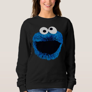 Sweatshirt Cookie Monster Tendance de l'aquarelle