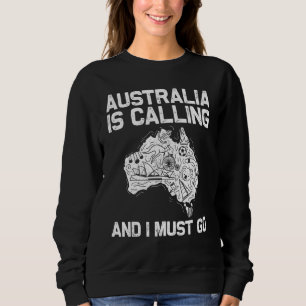 Sweatshirt Cool Australia For Men Women Land Down Under Conti