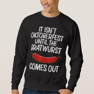 Sweatshirt Cool Bratwurst Pour Hommes Femmes Wurst Choppé Via