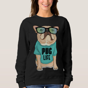 Sweatshirt Cool Carlin Chien Vie Gangster Carlin Jeu Carlin A