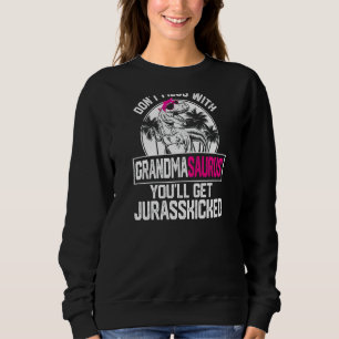 Sweatshirt Cool de femmes Grandmasaurus Dinosaur Rex Mère mig