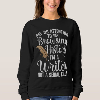 Sweatshirt Cool écrivain pour hommes femmes auteur journalist